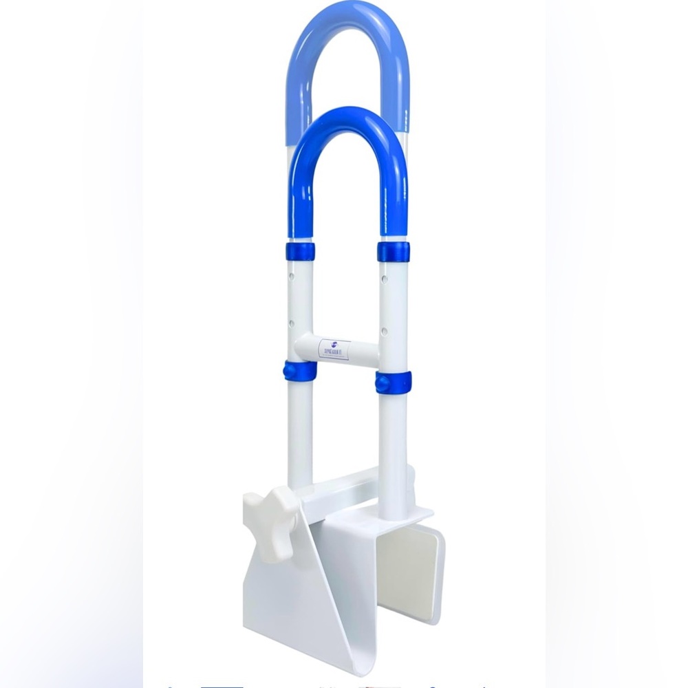 Adjustable Bathtub Handle for Elderly Or Kids | Sturdy Clamp-On